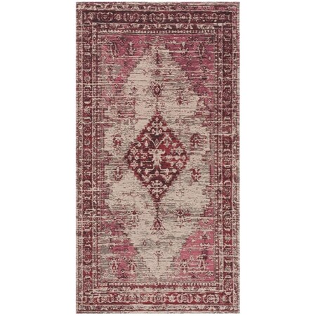 Safavieh Classic Vintage Traditional Rectangle Power Loomed Rugs Fuchisa - 8 x 10 ft. CLV113R-8